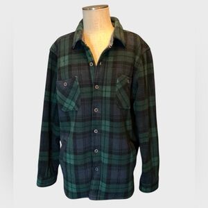 Vintage Weatherproof Men’s Plaid Flannel Shacket Jacket 2XL